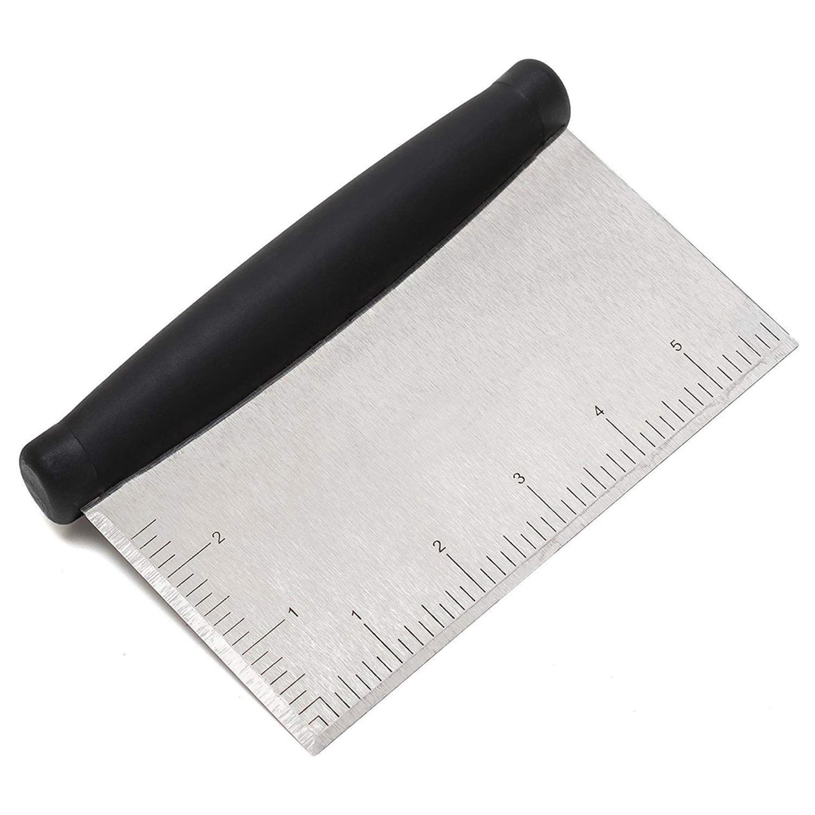 Wharick Dough Pastry Bench Cutter Scraper, Stainless Steel Kitchen Food