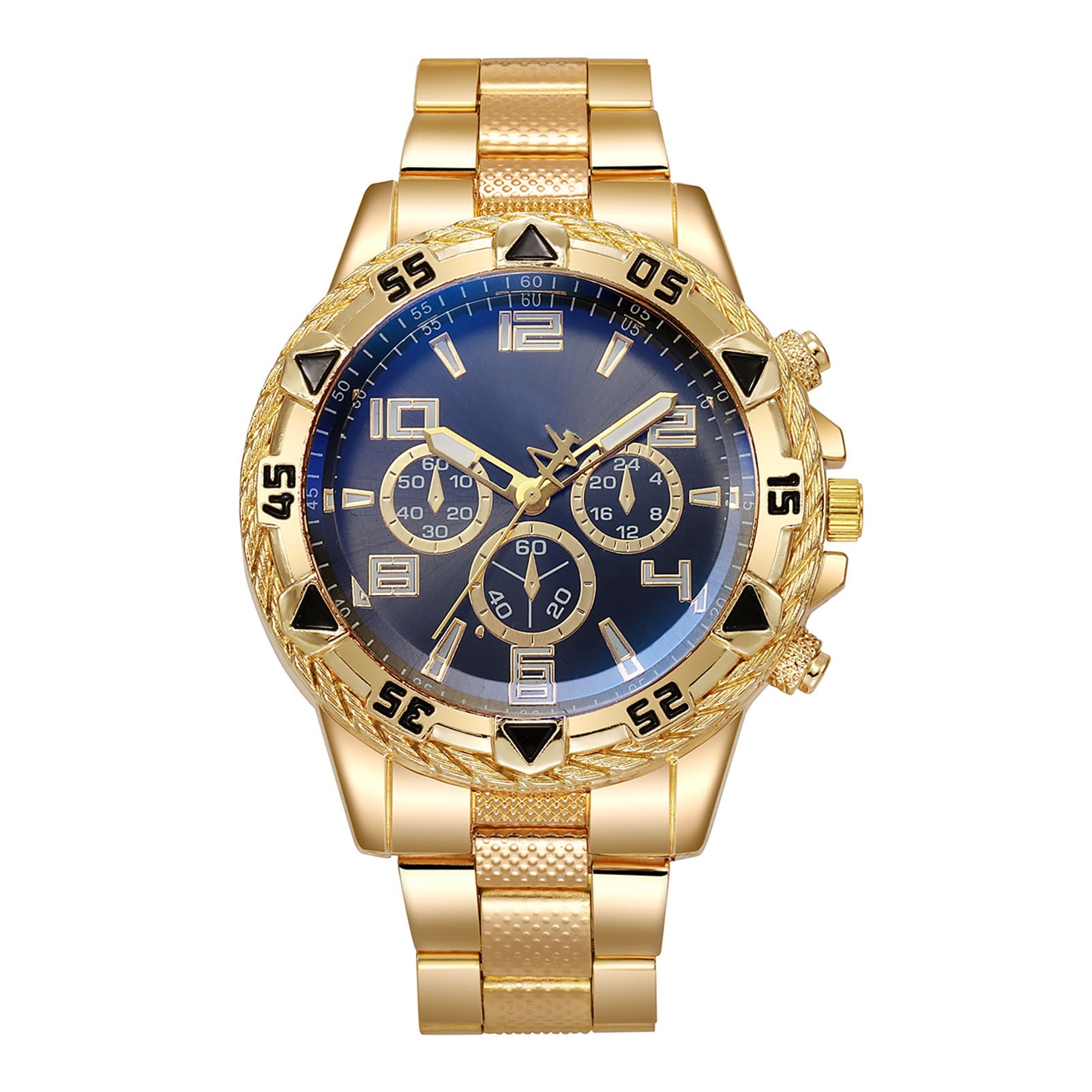 割引 Watch Business Men Wharick Luxury Hand 3 Strap Alloy 時計