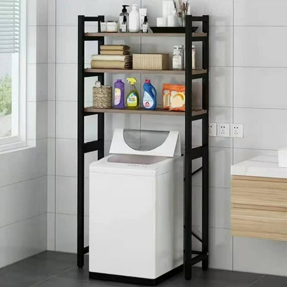 Wharick Metal Storage Rack, Strong Load-Bearing Multi-Tier Shelving, Balanced Base Foot, Quick Easy Installation & Anti-Collapse Structure