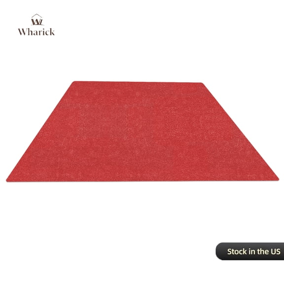 Wharick Oil Absorbent Garage Parking Mat 17 FT x 7.4 FT, Waterproof Non Slip Garage Floor Rug with Cuttable Design