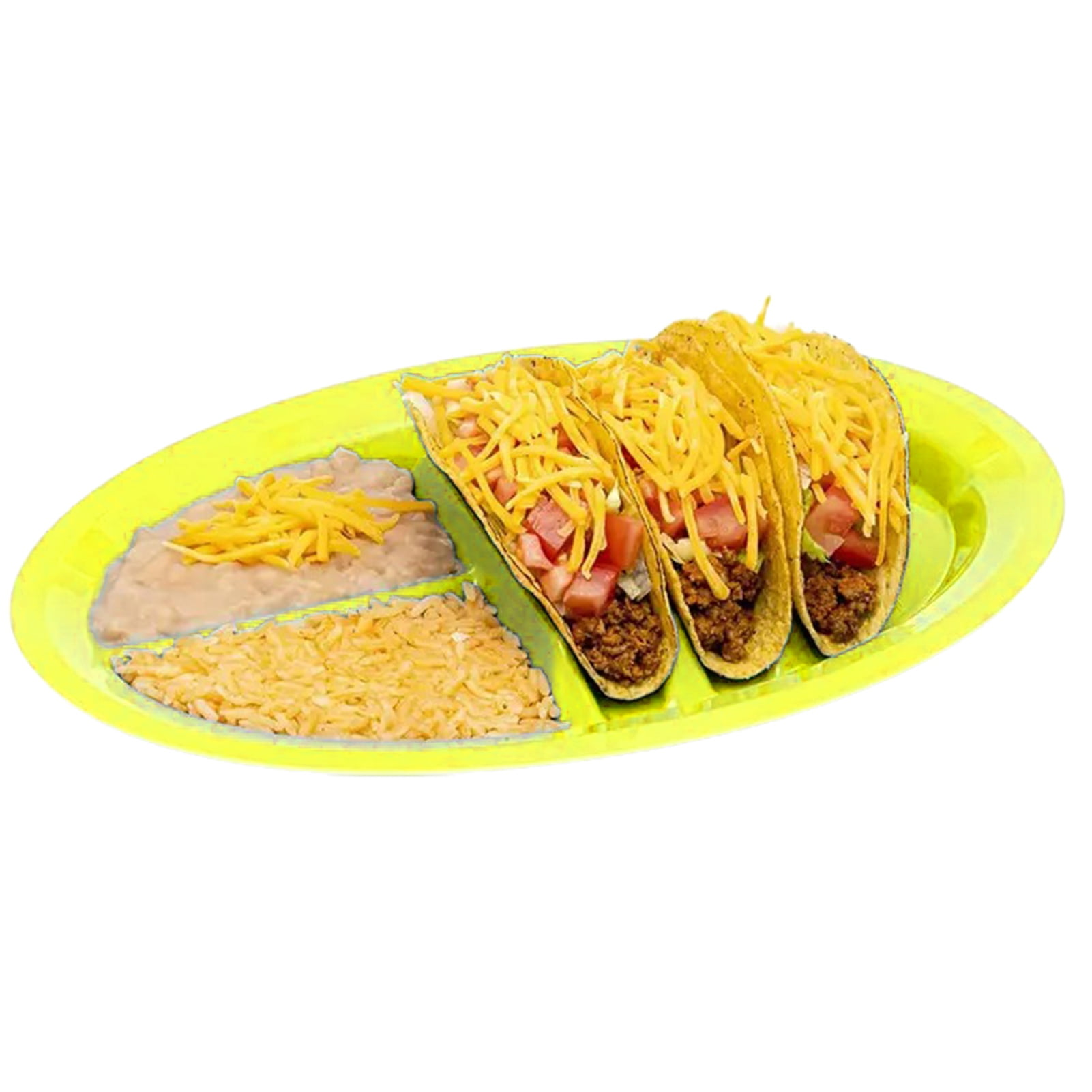 Wharick Taco Holder Stand, Taco Rack Tray Holds Up to 3 Tacos, Mexican