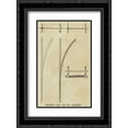 thumbnail image 1 of Whartons Plan for City Railroads 2x Matted 18x24 Black Ornate Framed Art Print by Inventions, 1 of 2