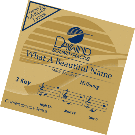 What A Beautiful Name, Accompaniment Cd