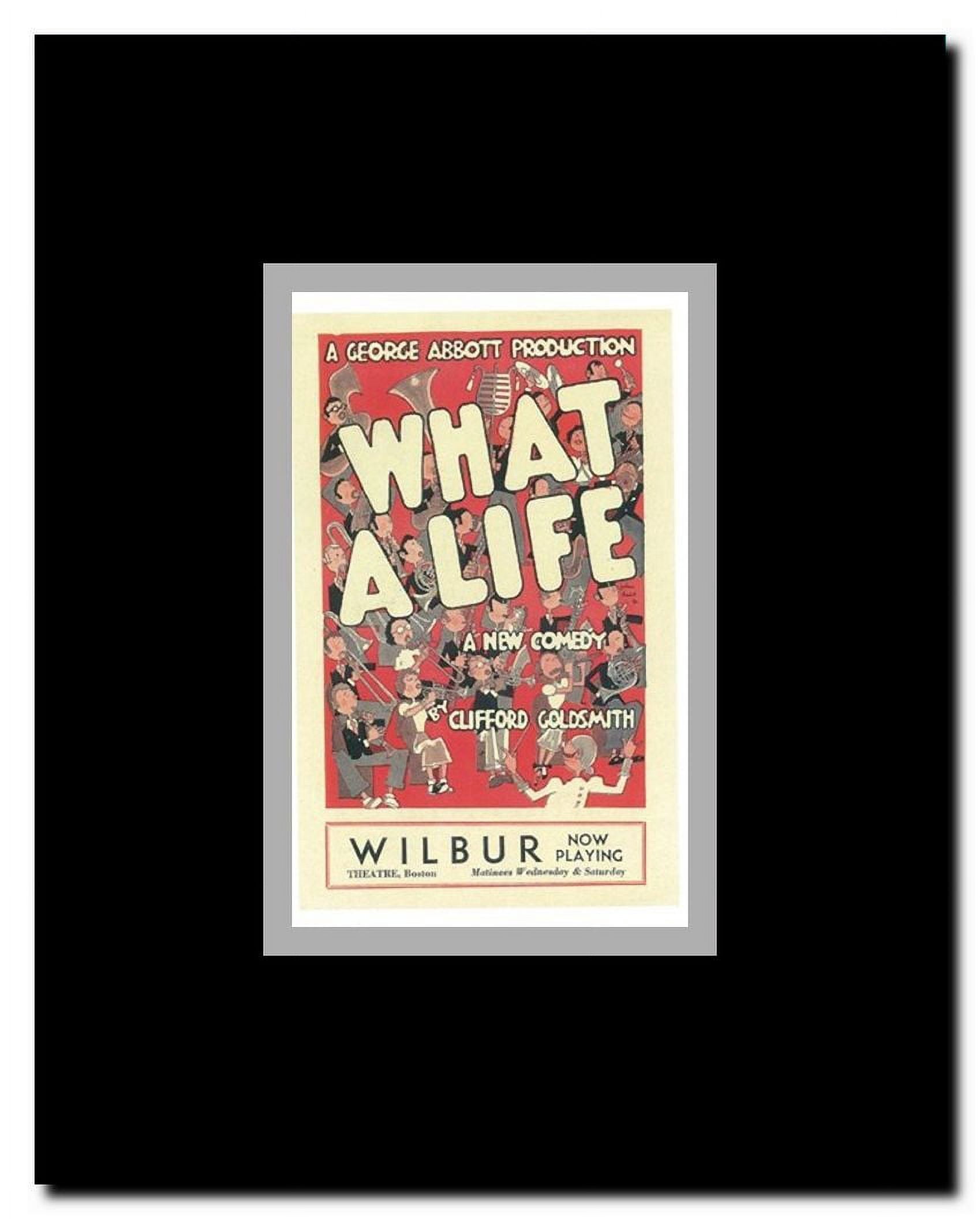 What A Life (Broadway) Framed Movie Poster