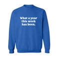 thumbnail image 1 of What A Year This Week Has Been Crewneck Sweatshirt, 1 of 2