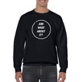 thumbnail image 1 of What About It? Grunge Style  Sweatshirt Men -GoatDeals Designs, Male XX-Large, 1 of 4