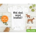 thumbnail image 1 of What About Second Breakfast Baby Onesie, Cute Hobbit Bodysuit, Funny Lotr Baby Onesie, Fantasy Cute Baby Onesie, BABY BODYSUIT LAT 4424, 1 of 3