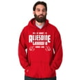 thumbnail image 1 of What An Awesome Grandpa Looks Like Men's Big & Tall Graphic Hoodie Brisco Brands 2X, 1 of 4