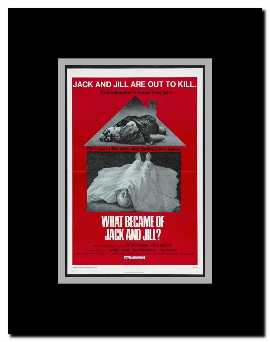 What Became of Jack and Jill Framed Movie Poster