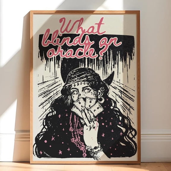 What Blinds An Oracle Crescent City Inspired Fantasy Book Poster, 12x18 UNFRAMED
