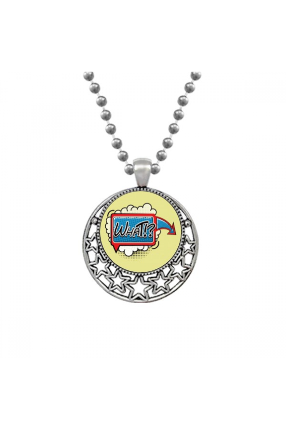 What Boom Box Cloud Art Deco Fashion Necklaces Pendant Retro Moon Stars Jewelry