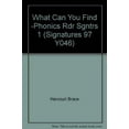 thumbnail image 1 of Pre-Owned What Can You Find -phonics Reader TRS 1: Harcourt School Publishers Signatures (Signatures 97 Y046) Paperback, 1 of 1