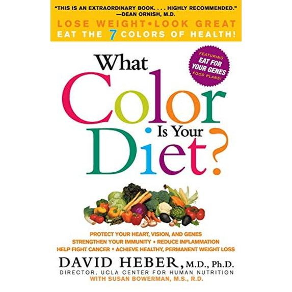 Pre-Owned What Color Is Your Diet?: The 7 Colors of Health (Paperback) 0060988622 9780060988623
