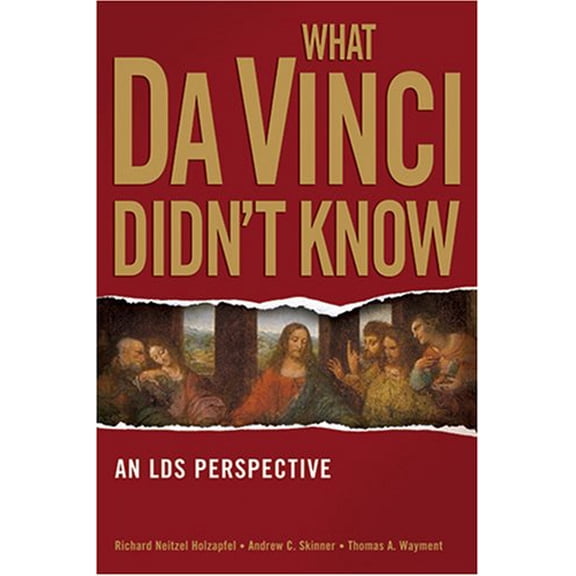 Pre-Owned What Da Vinci Didn't Know: An Lds Perspective (Paperback) 1590386086 9781590386088