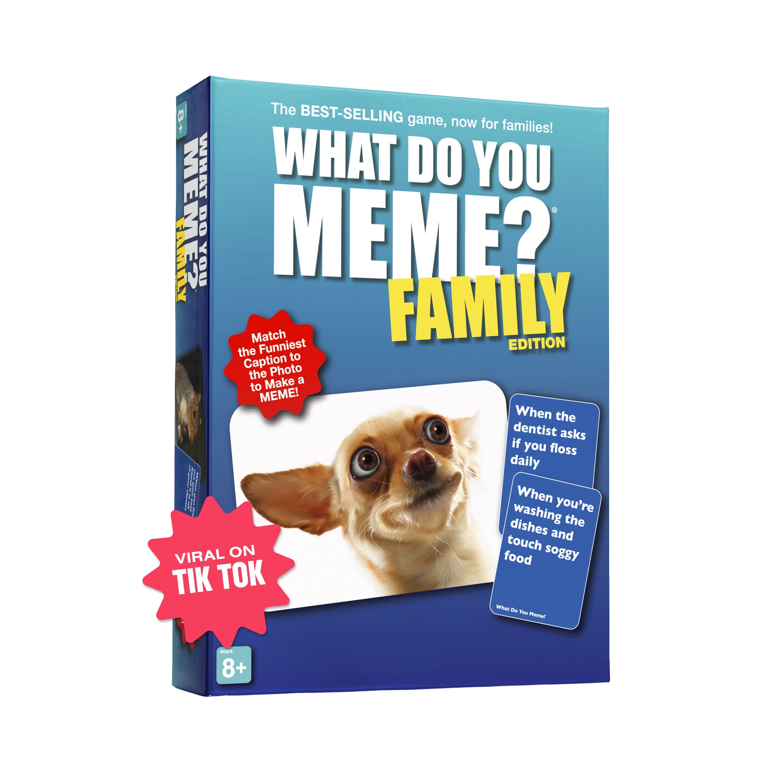  WHAT DO YOU MEME? Over-Rated - The Game of Ridiculous Reviews -  Adult Party Games for Social Gatherings : Toys & Games