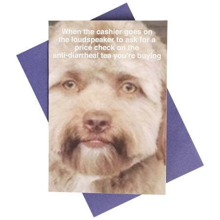 What Do You Meme?® Greeting Card - Get Well Card (Embarrassing Price Check)