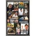 thumbnail image 1 of What Do You Meme - Grid Wall Poster, 14.725" x 22.375", Framed, 1 of 3