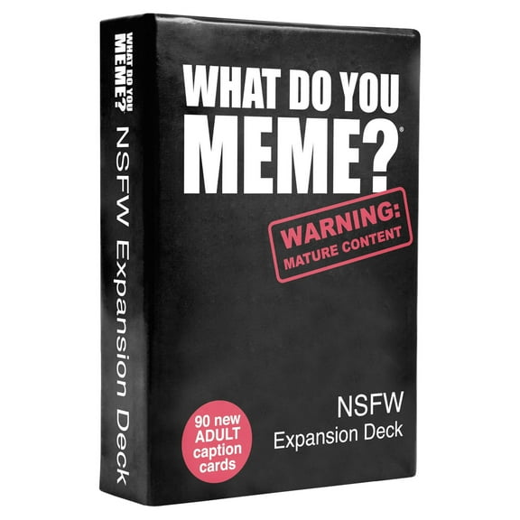 What Do You Meme? Nsfw Expansion Pack Party Game, Designed to Be Added to What Do You Meme Core Game