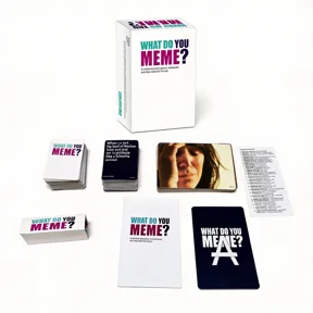 What Do You Meme? Party Card Game (English Version) - Create Hilarious Memes with Friends for Game Nights