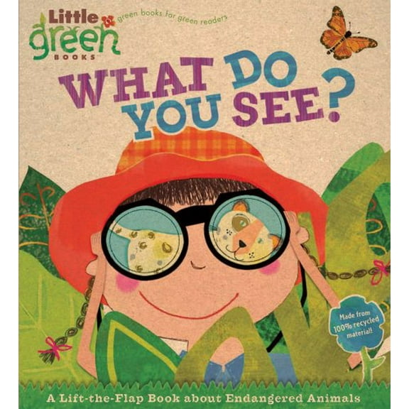 Pre-Owned What Do You See?: A Lift-The-Flap Book about Endangered Animals (Board book) 1416971238 9781416971238