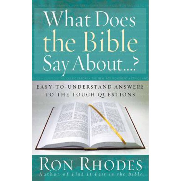 Pre-Owned What Does the Bible Say About...? (Paperback) 0736919031 9780736919036