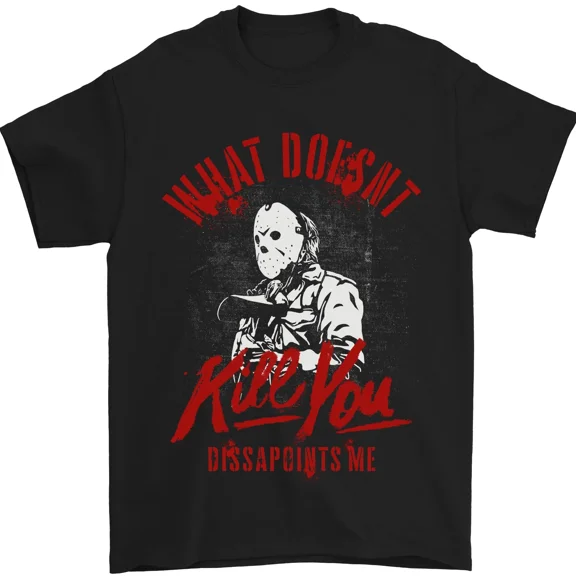 What Doesnt Kill You Halloween Slasher Horror Humor Unisex T-Shirt, up to size 5XL