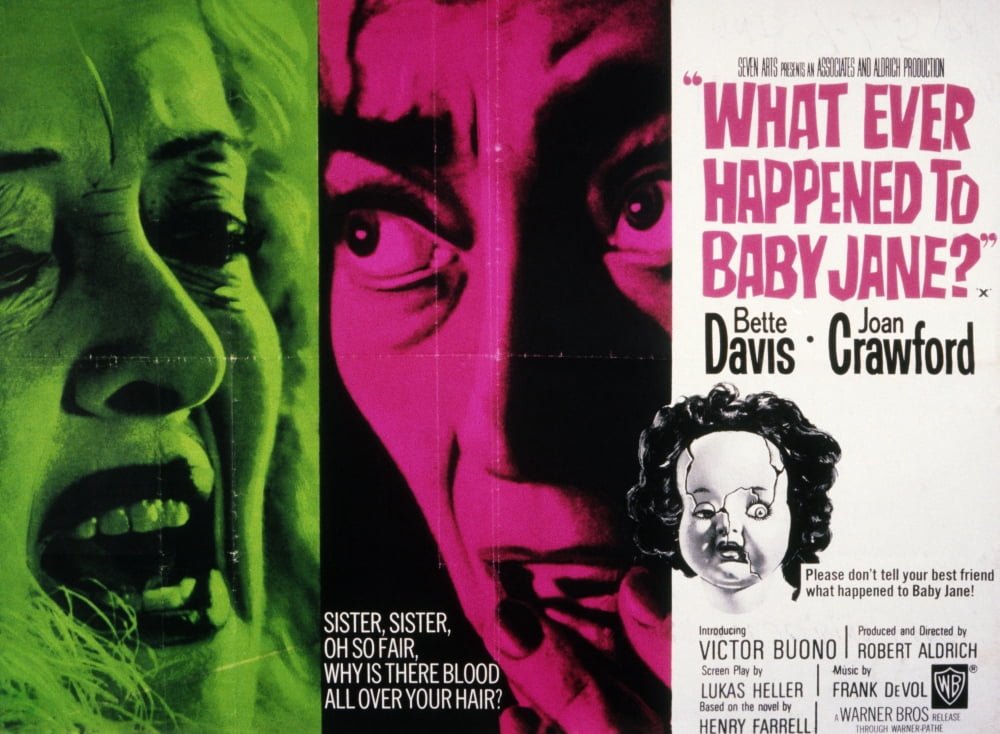 What Ever Happened To Baby Jane Canvas Art -  (28 x 22)