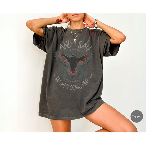 What Going On Shirt Music Lyris Shirt DARK HEATHER Unisex S-5XL Trending Shirt