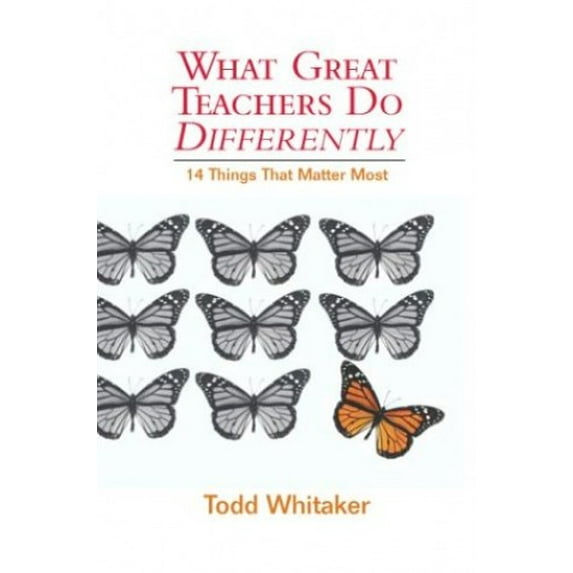 Pre-Owned What Great Teachers Do Differently: 14 Things That Matter Most, 9781930556690, 1930556691, Paperback, 1 edition