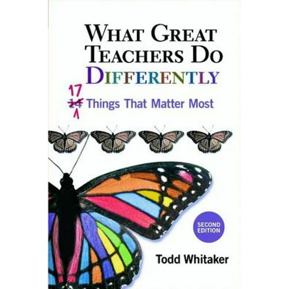 Pre-Owned What Great Teachers Do Differently: 17 Things That Matter Most (Paperback) 1596671998 9781596671997