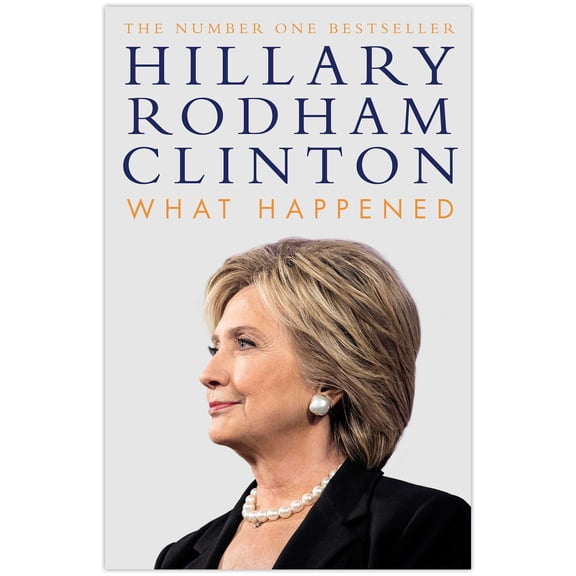 What Happened by Hillary Rodham Clinton 2017 Hardcover NEW
