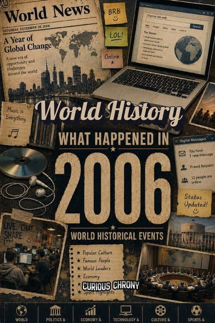 What Happened in World History 2006 The Year You Were Born: Back in 2006, Major Events, Culture, Technology, Economy, Sp, (Paperback)