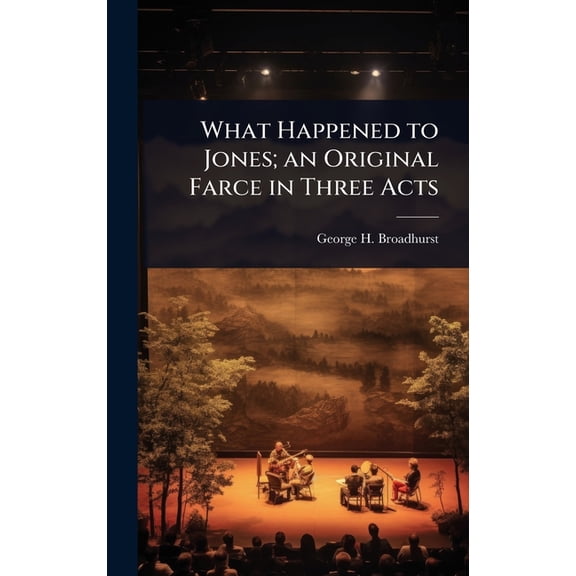What Happened to Jones; an Original Farce in Three Acts, (Hardcover)