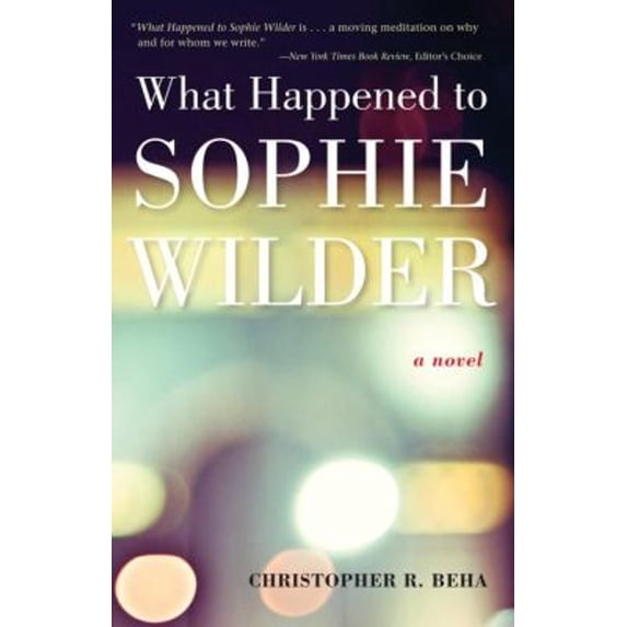 Pre-Owned What Happened to Sophie Wilder (Paperback) 1935639315 9781935639312