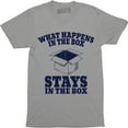 thumbnail image 1 of What Happens In The Box Stays In The Box - Funny Men's T-Shirt, 1 of 4