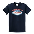 thumbnail image 1 of What Happens In Vegas Stays In Vegas Las Vegas T-shirt Funny Vacation Visit Slogan Tee-Navy-XXL, 1 of 4