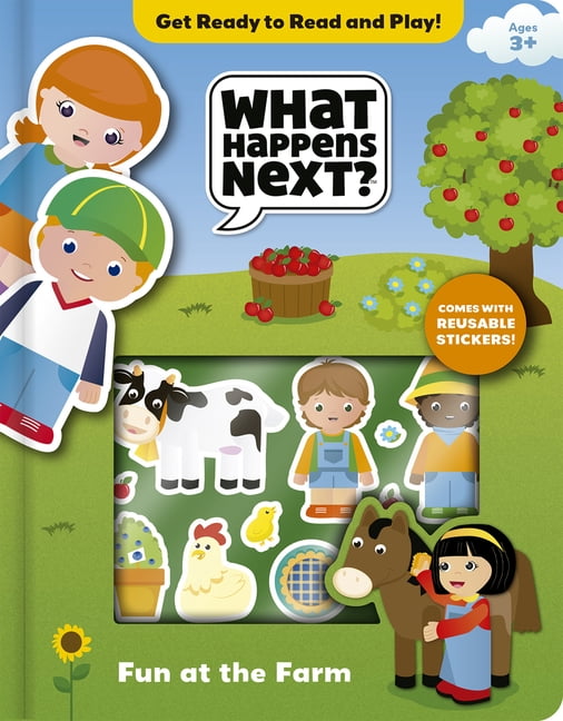 What Happens Next?: Fun at the Farm, (Board Book)