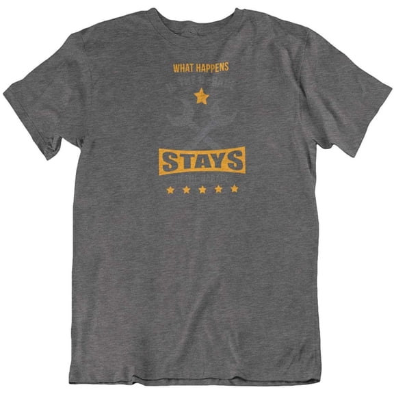 What Happens in The Garage Stays T-Shirt for Dad, Car Auto Mechanic Men & Women Charcoal Grey