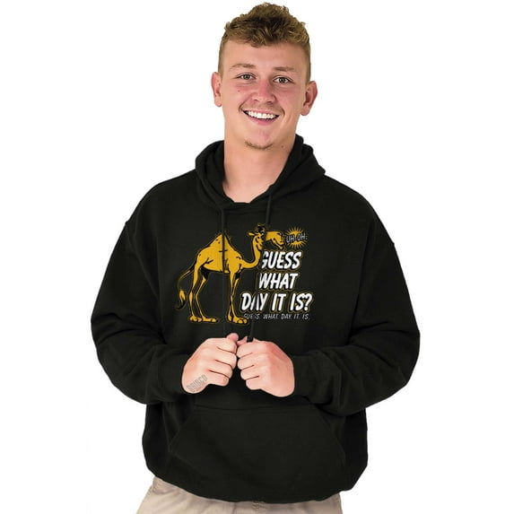 What Hump Day Wednesday Camel Funny Hoodie Sweatshirt Women Men Brisco Brands S