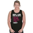 thumbnail image 1 of What I Look For In Guys Husky Lover Tank Top Tee Shirt Women Brisco Brands M, 1 of 6