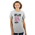 thumbnail image 1 of What I Look For In Guys Husky Lover Women's Plus Size Graphic Tee Brisco Brands 2X, 1 of 5