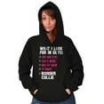 thumbnail image 1 of What I Look In Guys Border Collie Dog Hoodie Sweatshirt Women Brisco Brands S, 1 of 6