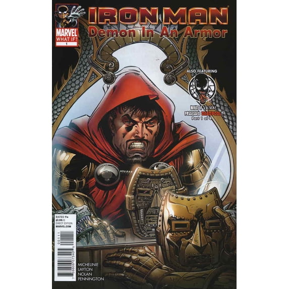 What If? Iron Man: Demon in an Armor #1 VF ; Marvel Comic Book