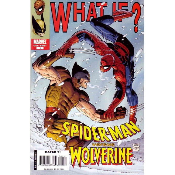 What If? Spider-Man vs. Wolverine #1 VF ; Marvel Comic Book
