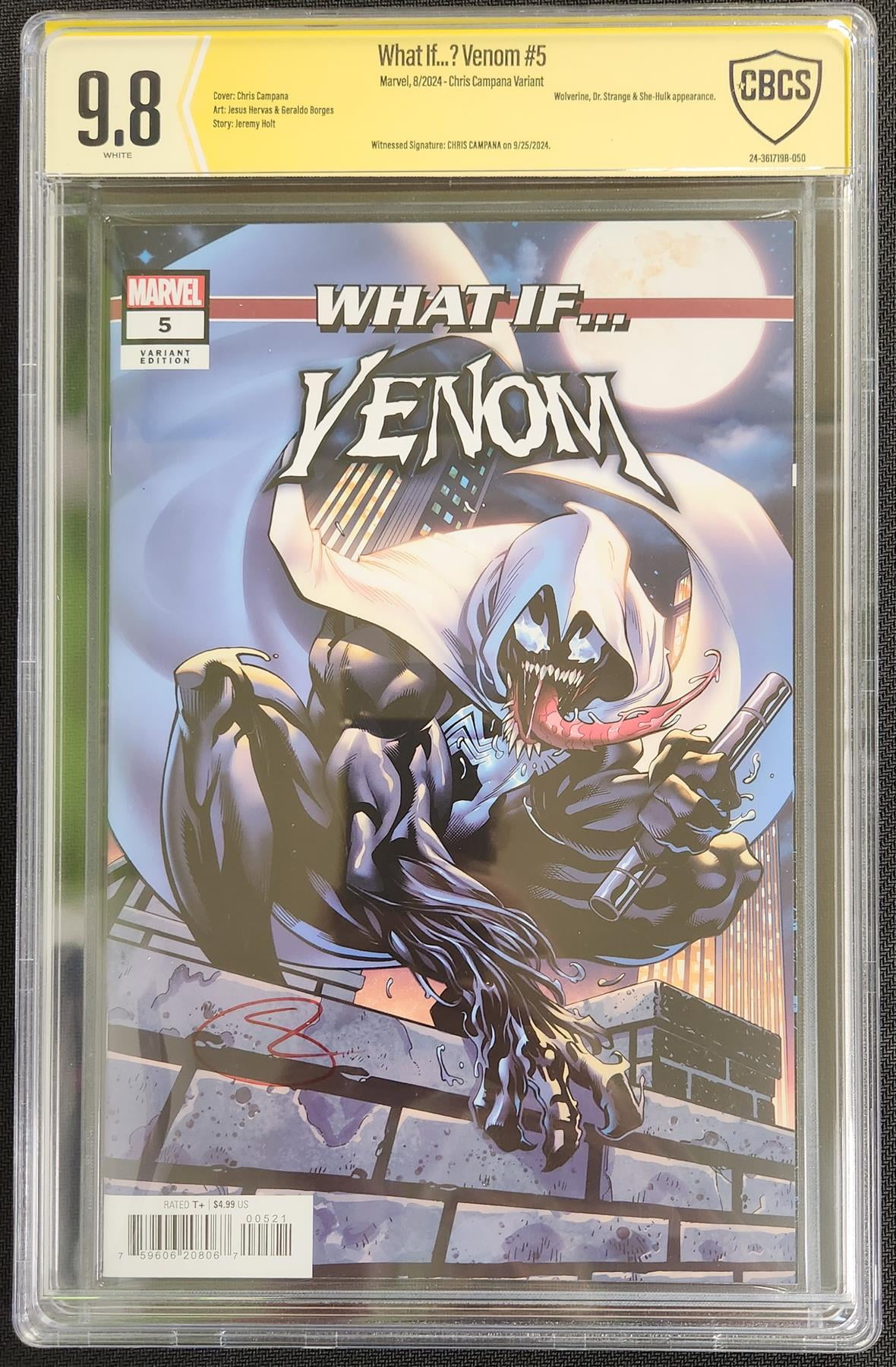 What If Venom #5 Marvel 2024 CBCS Signature Series