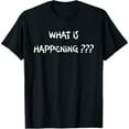 thumbnail image 1 of What Is Happening T-Shirt, 1 of 6