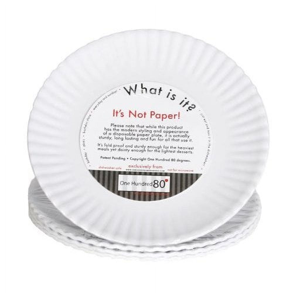 180 degrees melamine clearance plates