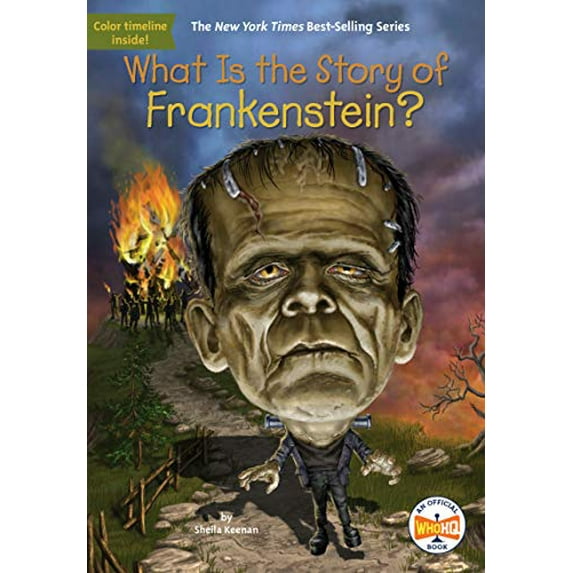 Pre-Owned What Is the Story of Frankenstein? (Paperback) by Sheila Keenan, Who Hq