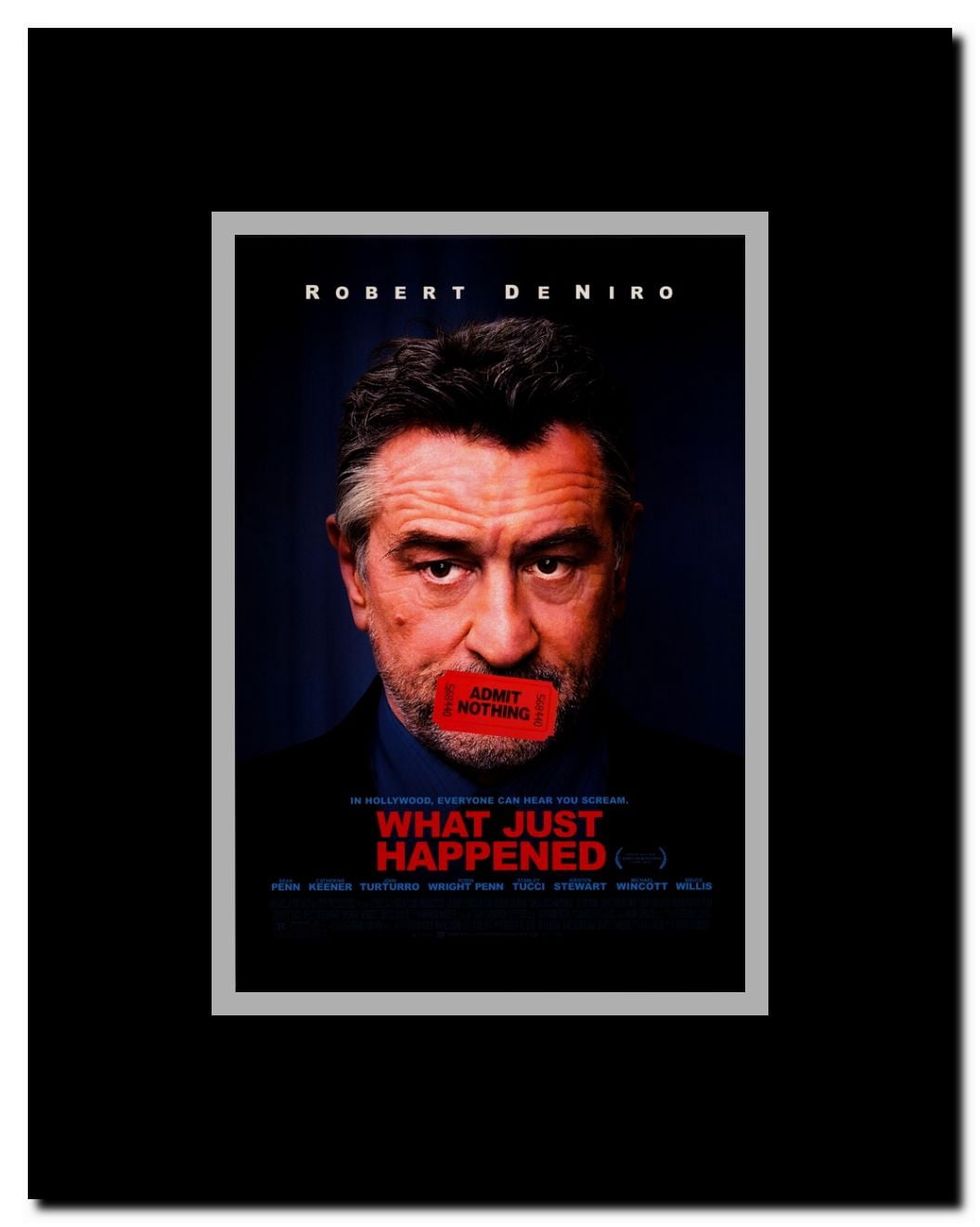 What Just Happened Framed Movie Poster