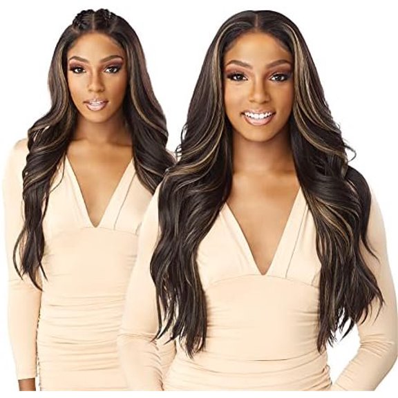 What Lace 13X6 Wigs - Braelyn Lacefrontal Hand Tied Glueless Synthetic With Density Preplucked Hairline (BALAYAGEGOLD)